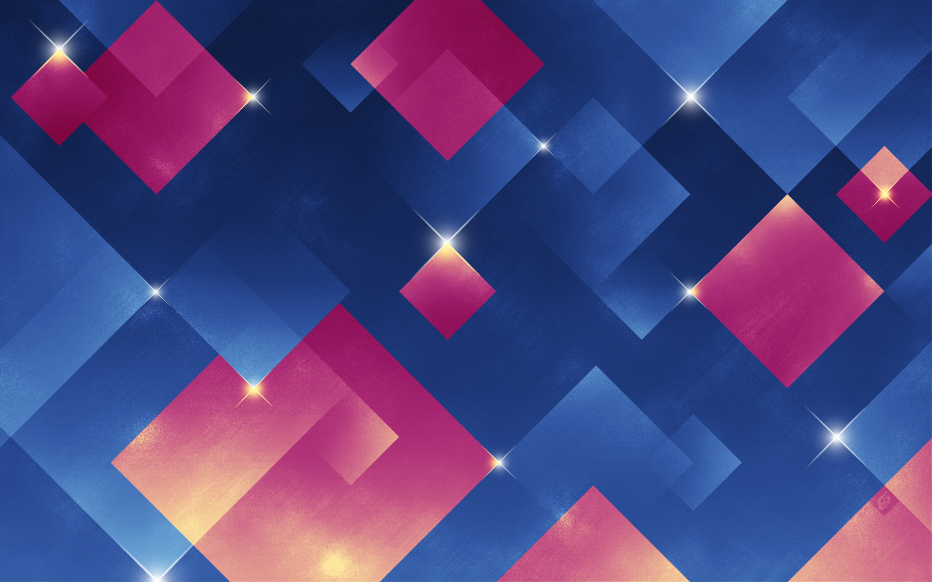 無料モバイル壁紙ピンク, パターン, 青い, 色, 概要, 四角をダウンロードします。