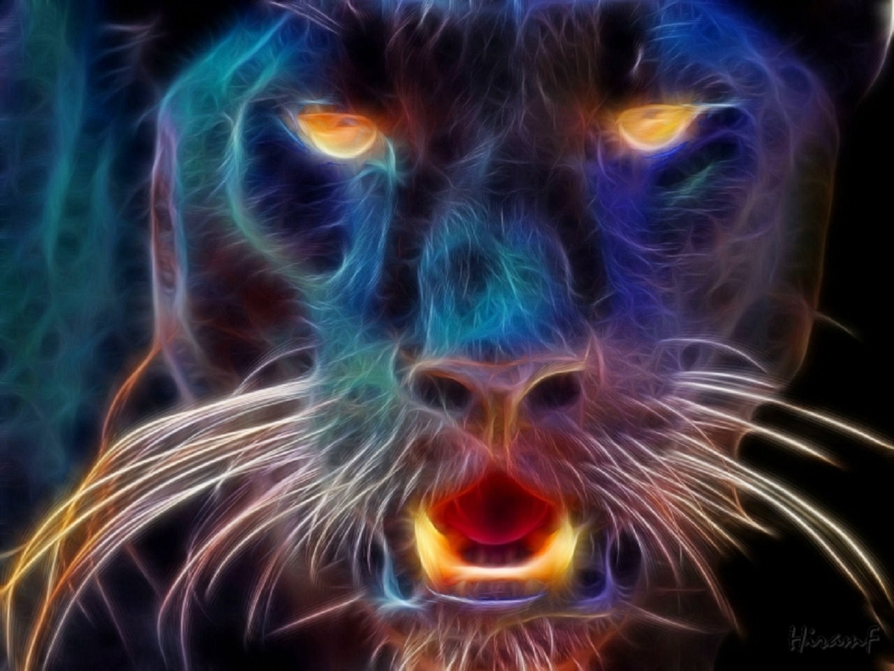 Download mobile wallpaper Animal, Black Panther for free.