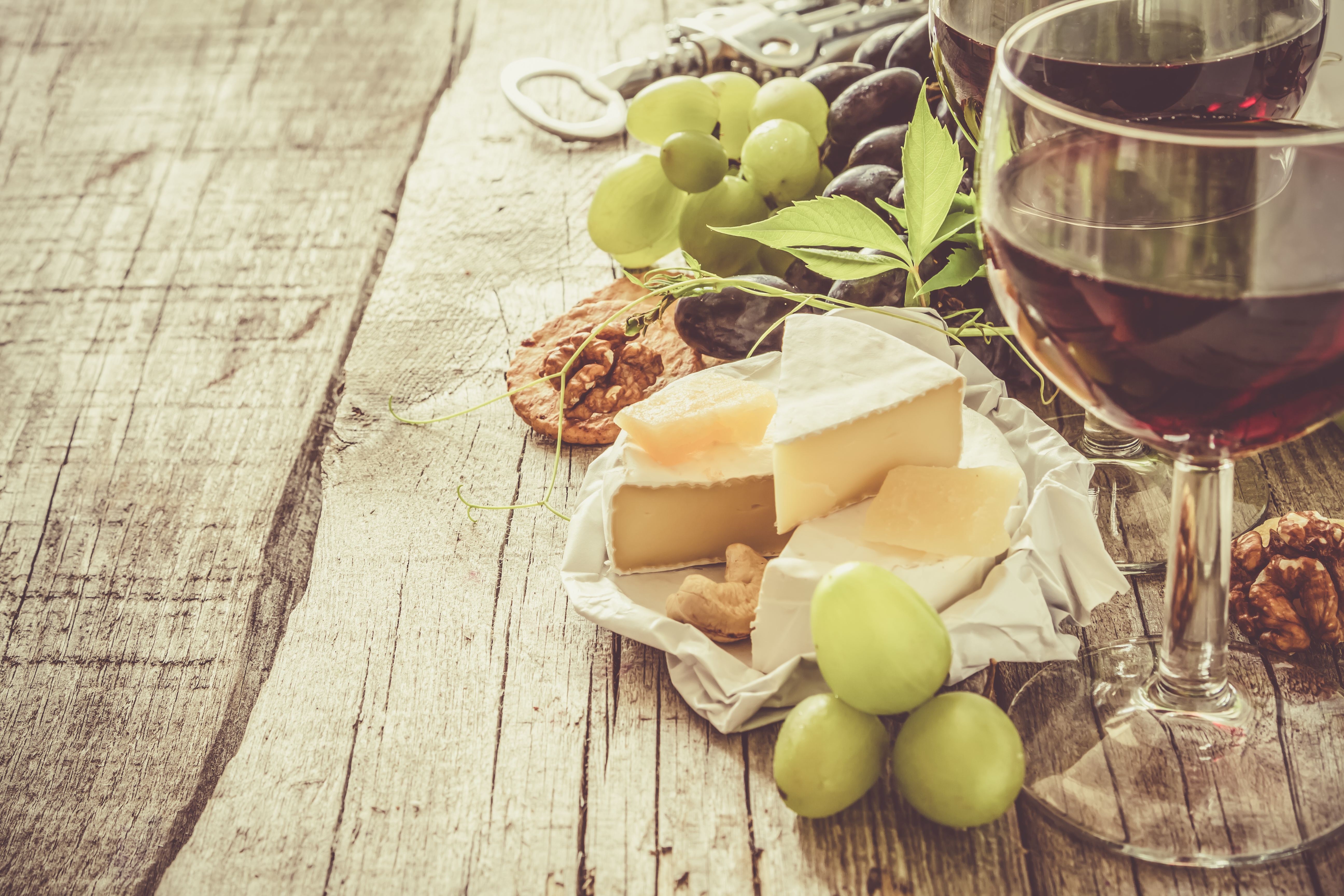 Download mobile wallpaper Food, Cheese, Grapes, Still Life, Wine for free.