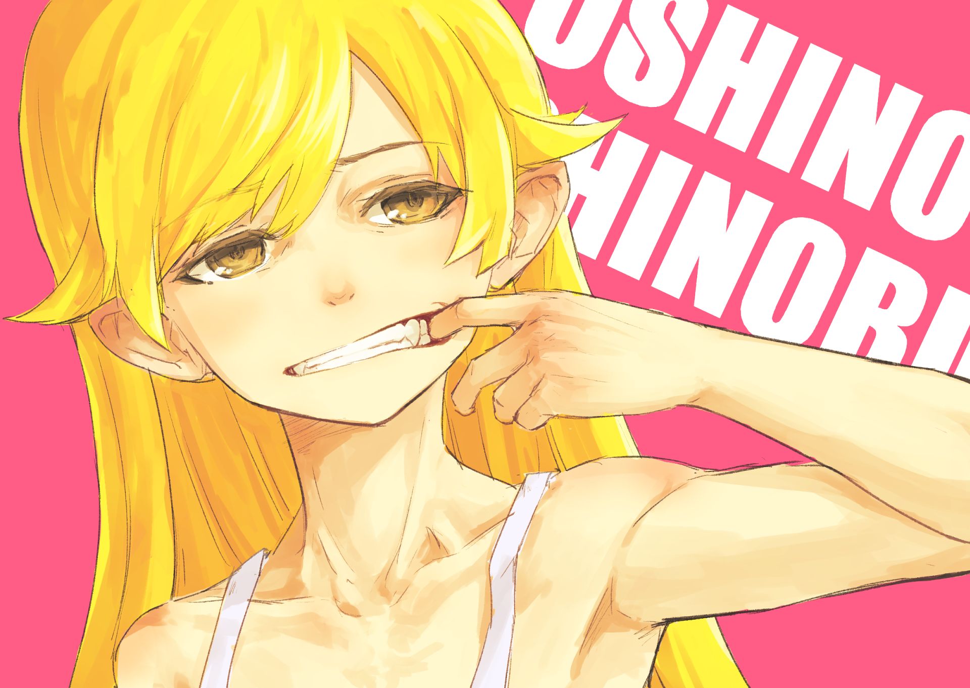 Laden Sie das Animes, Monogatari (Serie), Shinobu Oshino-Bild kostenlos auf Ihren PC-Desktop herunter