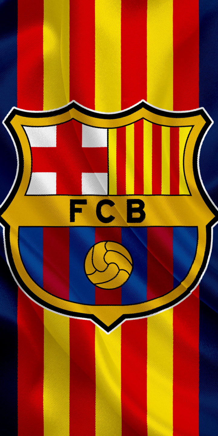 Handy-Wallpaper Sport, Fußball, Logo, Fc Barcelona kostenlos herunterladen.