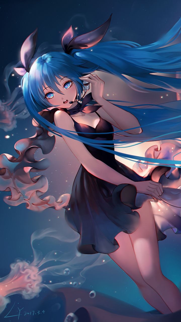 Handy-Wallpaper Vocaloid, Hatsune Miku, Animes kostenlos herunterladen.