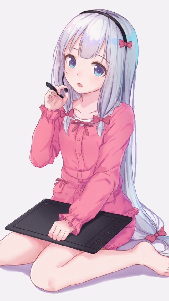 Handy-Wallpaper Animes, Eromanga Sensei, Sagiri Izumi kostenlos herunterladen.