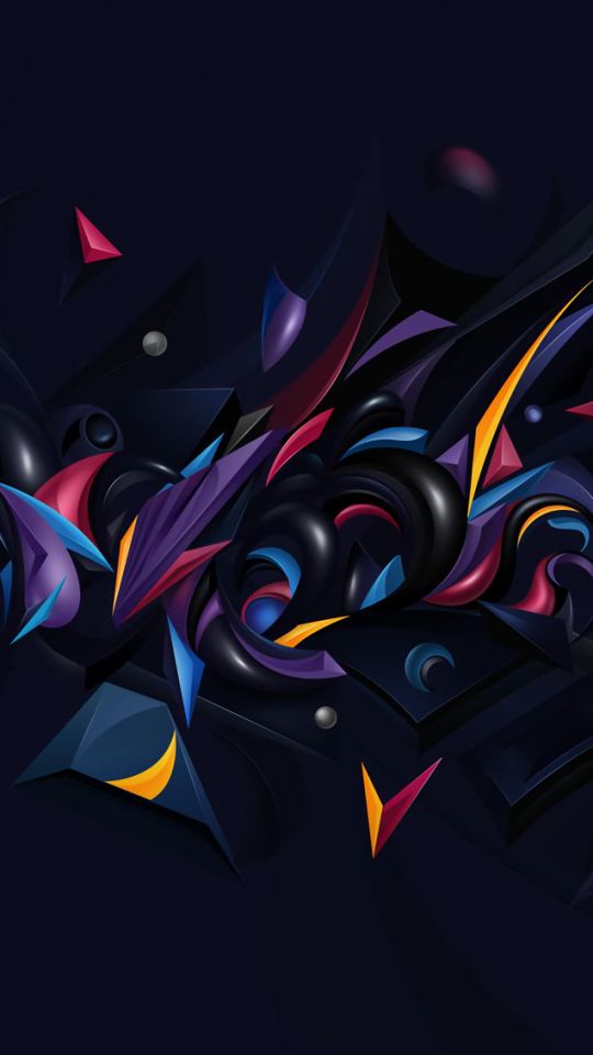 Download mobile wallpaper Abstract, Fractal, Colors, Colorful for free.