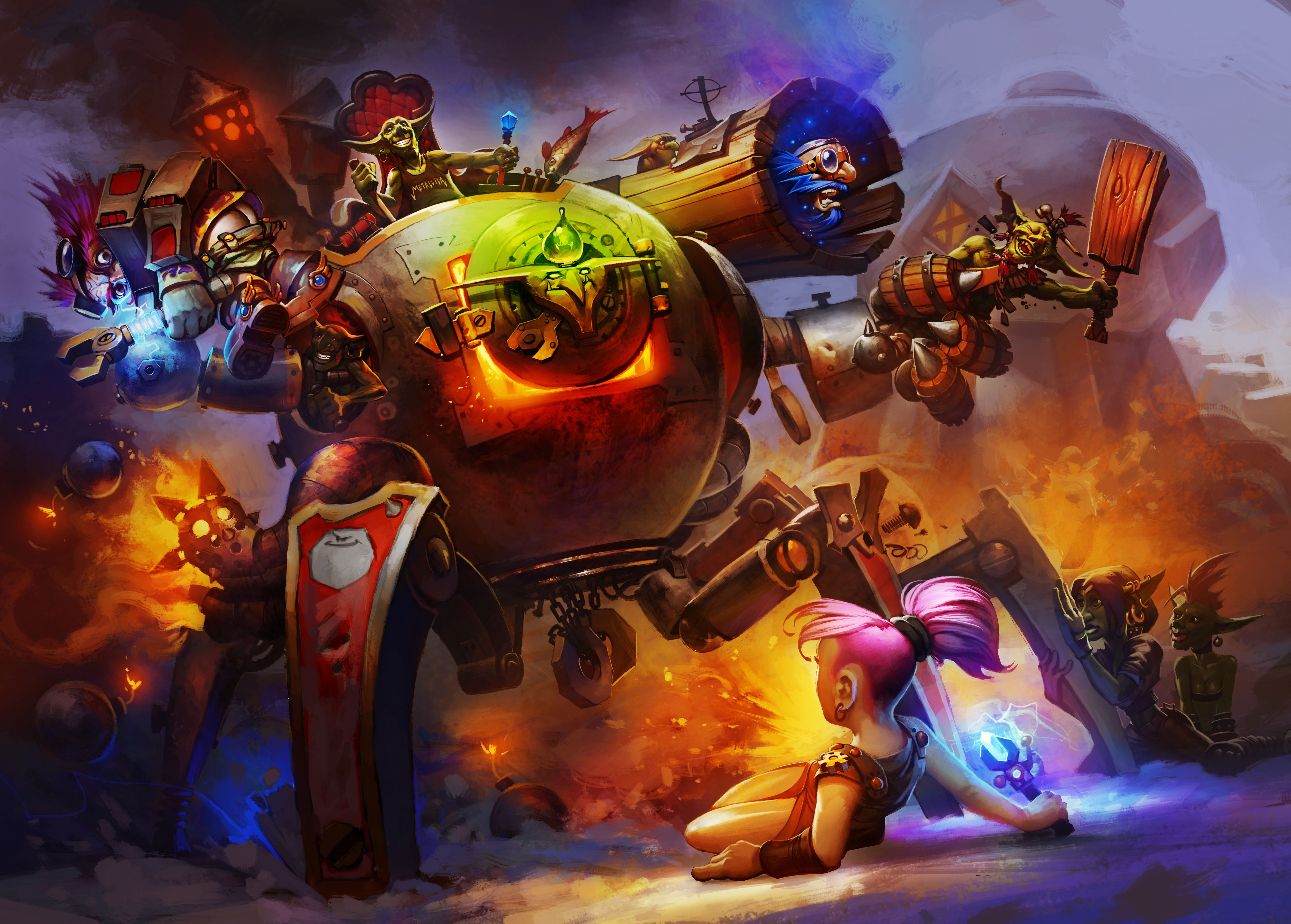 Download mobile wallpaper Warcraft, Video Game, Hearthstone: Heroes Of Warcraft for free.