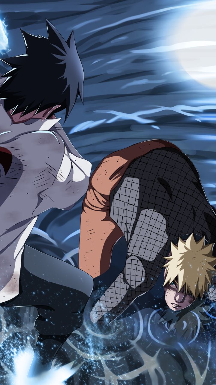 Descarga gratuita de fondo de pantalla para móvil de Naruto, Animado, Sasuke Uchiha, Naruto Uzumaki.