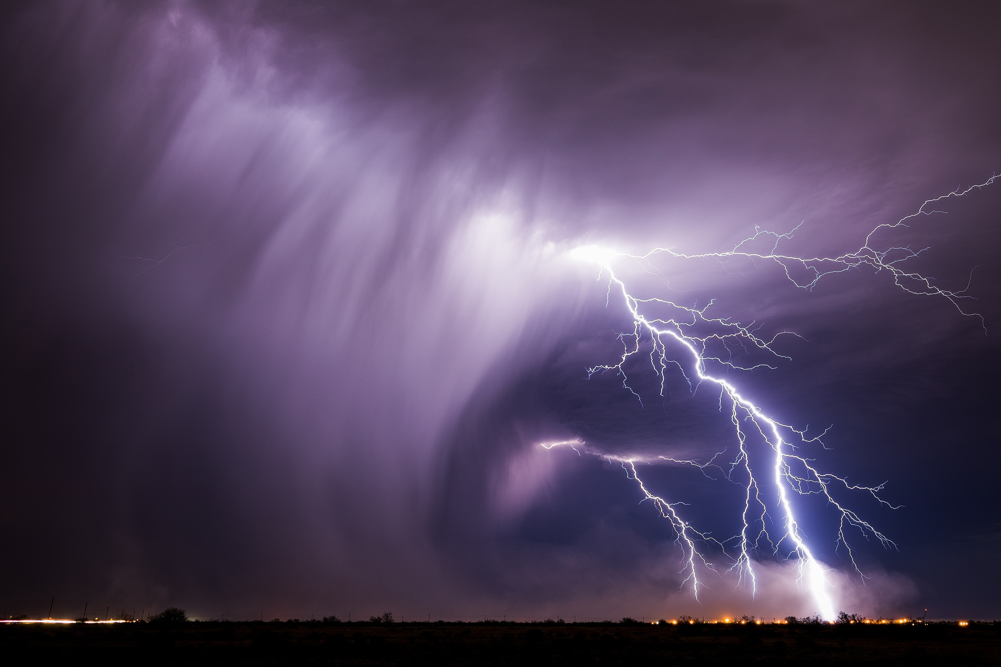 Descarga gratis la imagen Cielo, Noche, Relámpago, Fotografía en el escritorio de tu PC