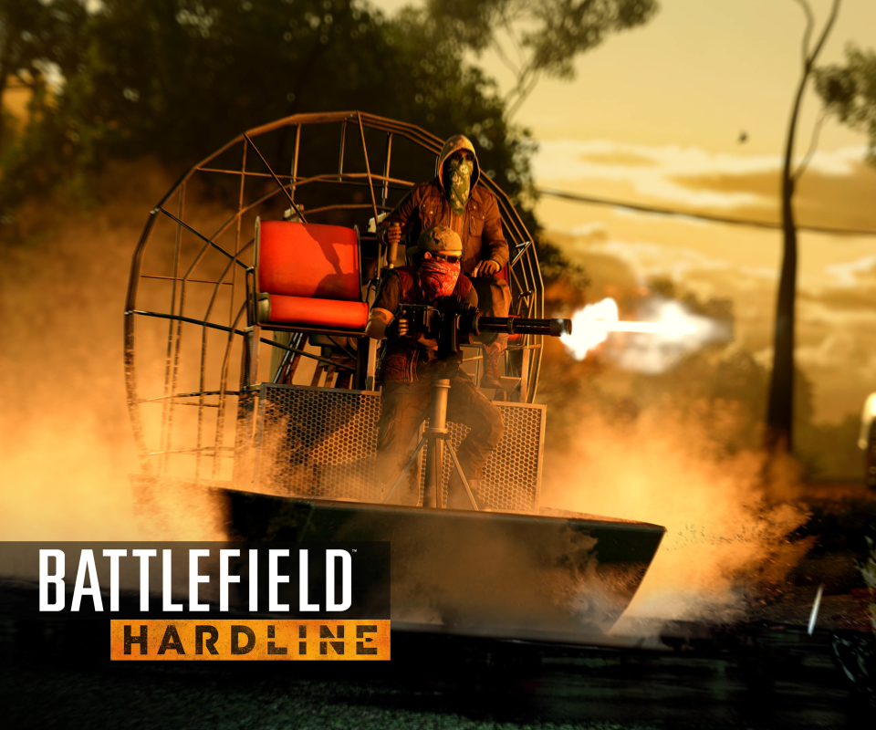 Скачати мобільні шпалери Відеогра, Поле Битви, Battlefield Hardline, Battlefield: Hardline безкоштовно.