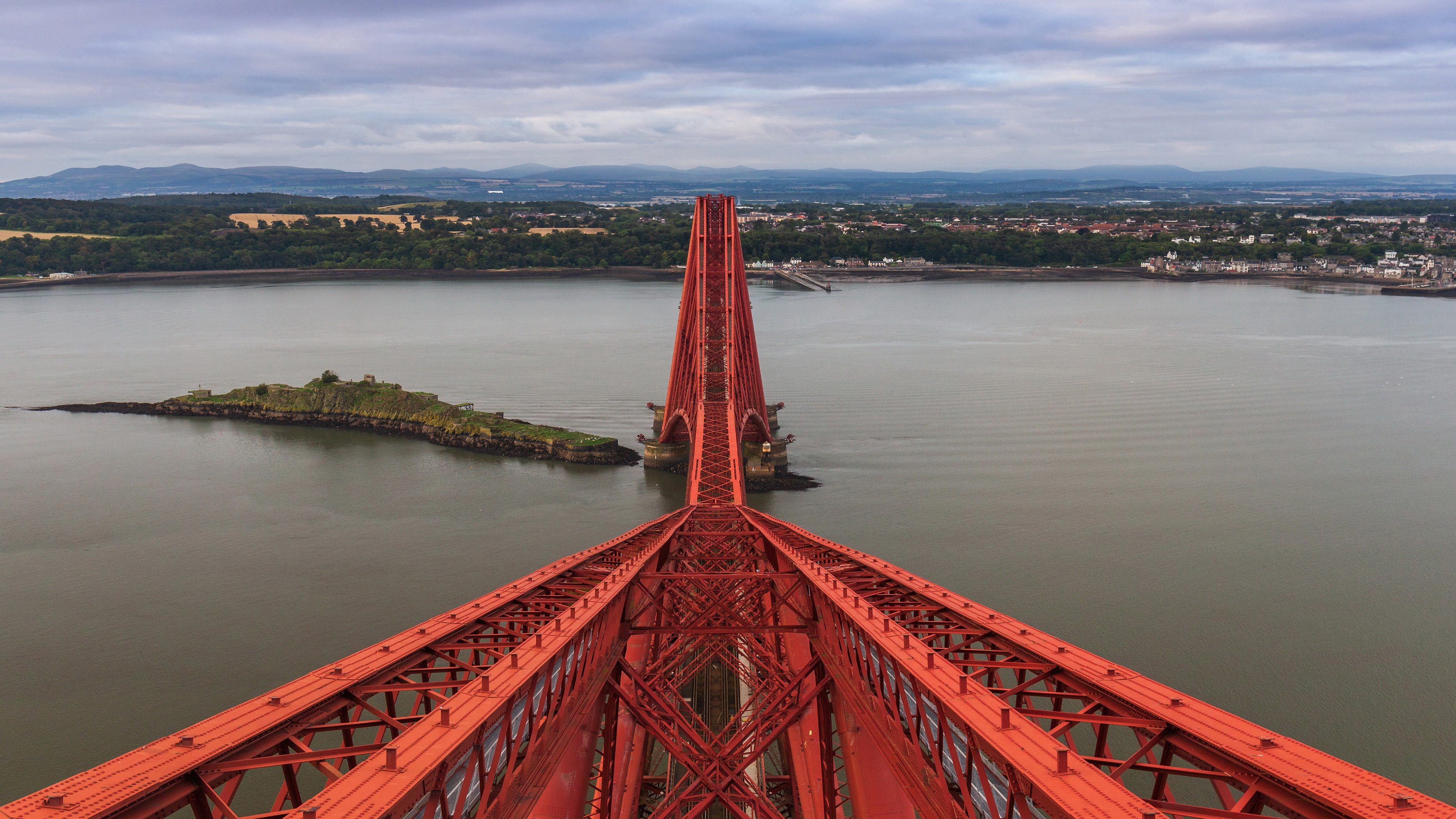 485053 скачать картинку эдинбург, сделано человеком, форт бридж, шотландия, мосты - обои и заставки бесплатно