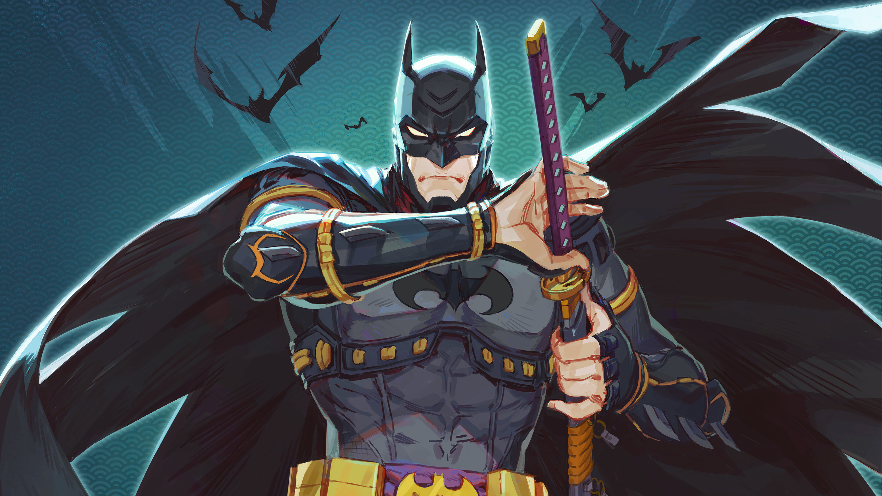 Los mejores fondos de pantalla de Batman Ninja para la pantalla del teléfono
