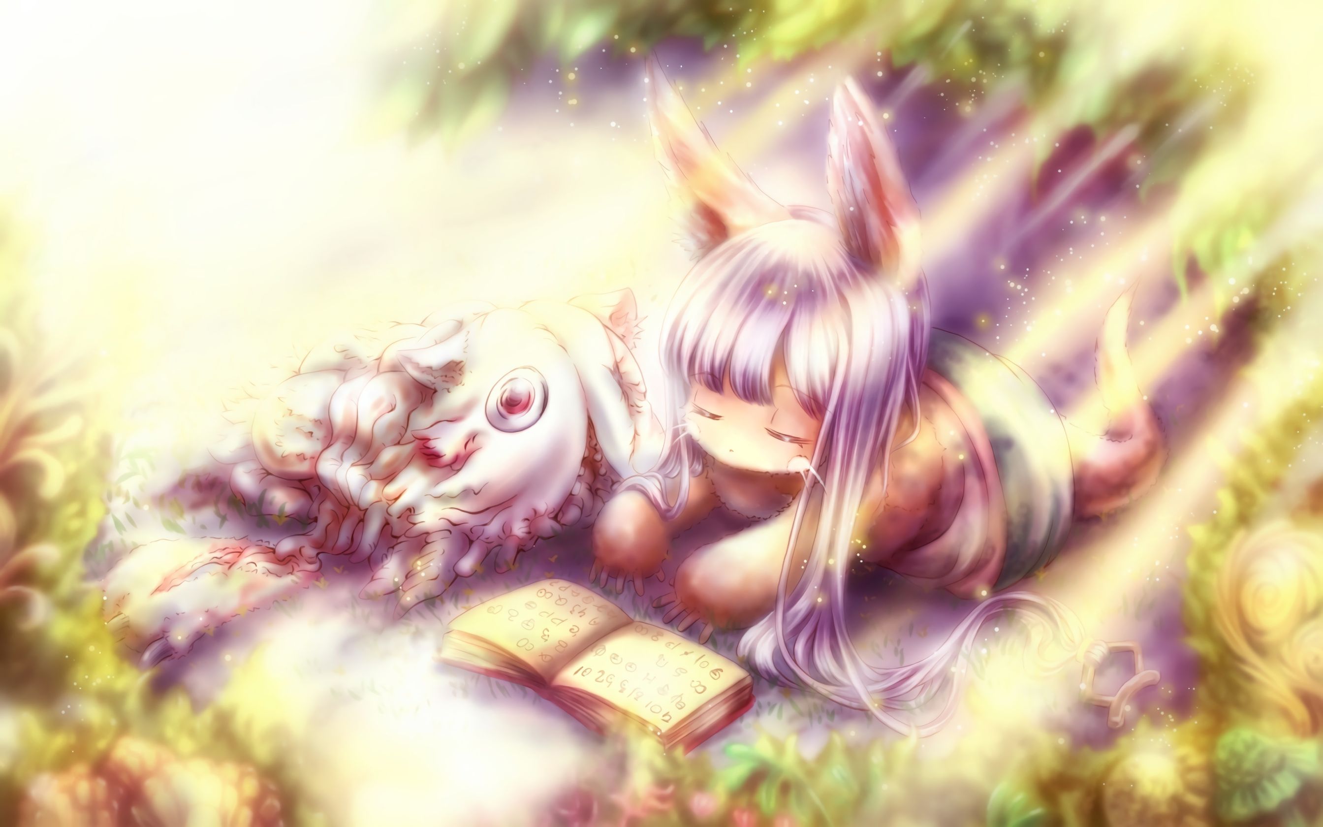 nanachi (made in abyss), made in abyss, anime, mitty (made in abyss)