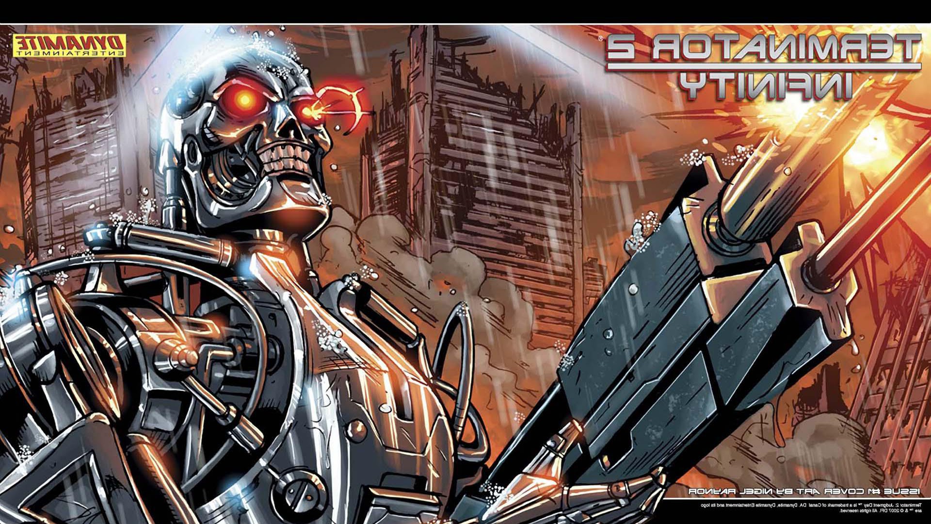 Free download wallpaper Terminator, Comics on your PC desktop