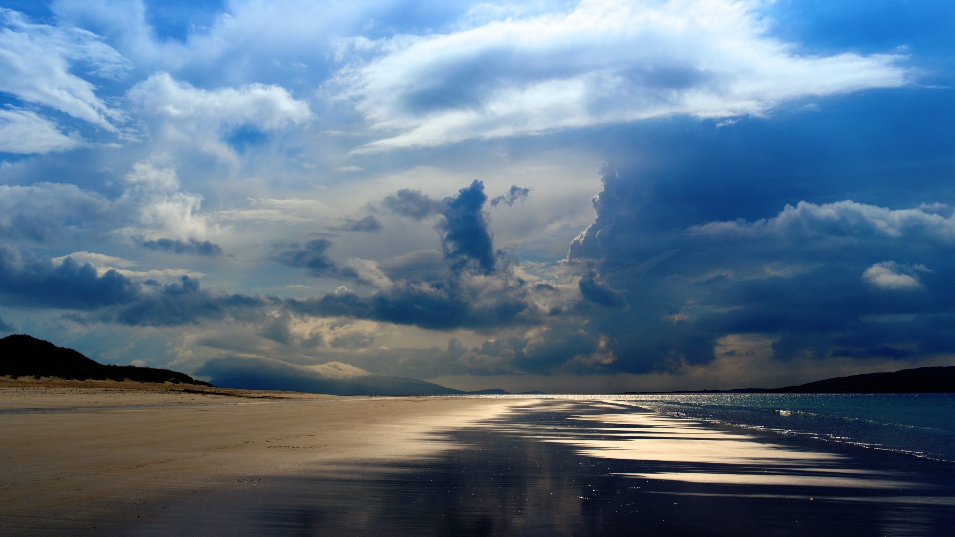 Free download wallpaper Sky, Sea, Beach, Horizon, Ocean, Earth, Cloud on your PC desktop