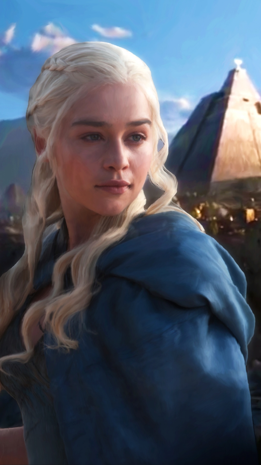 Download mobile wallpaper Game Of Thrones, Tv Show, Daenerys Targaryen, Emilia Clarke for free.