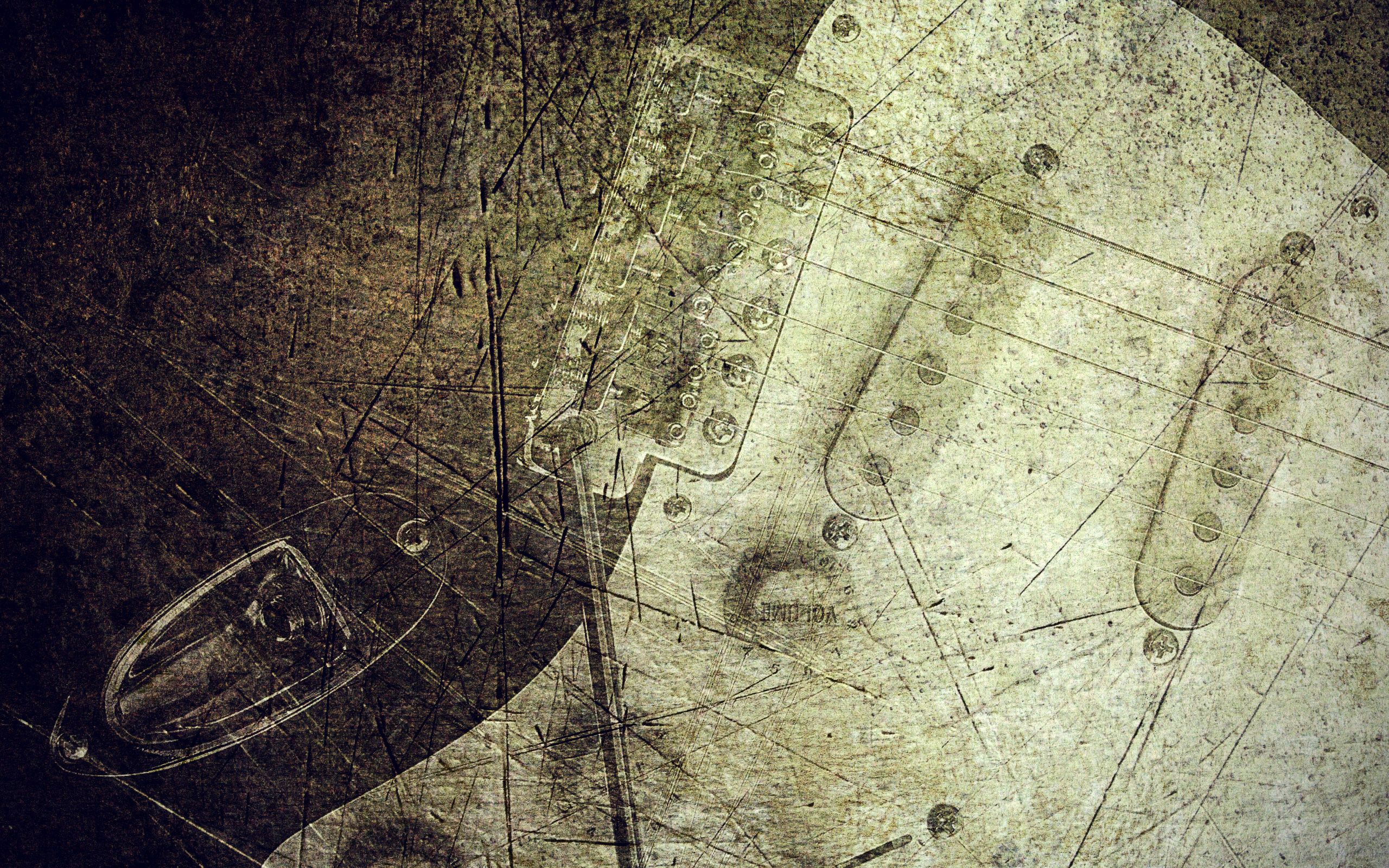Download mobile wallpaper Grunge, Scratches, Picture, Drawing, Textures, Texture, Guitar for free.
