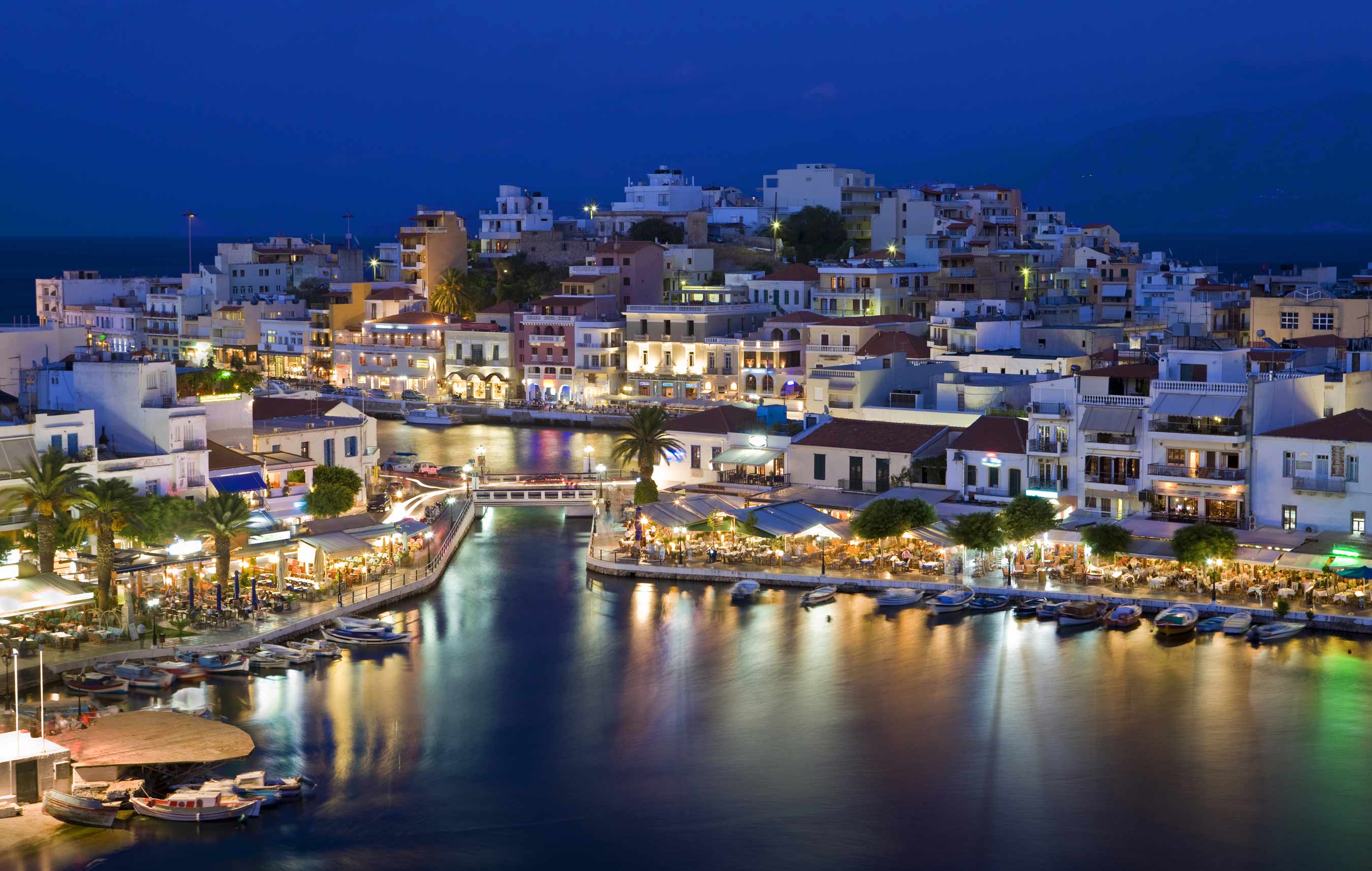 Laden Sie Agios Nikolaos HD-Desktop-Hintergründe herunter