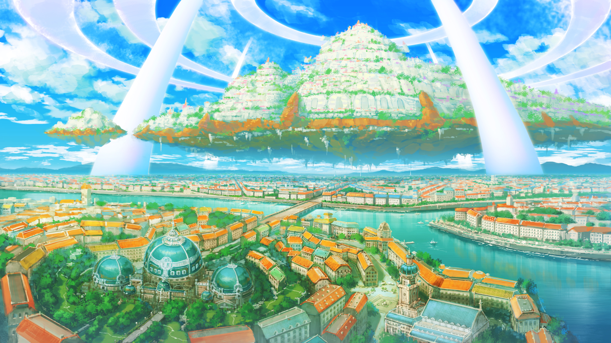 Baixe gratuitamente a imagem Anime, Cidade na área de trabalho do seu PC