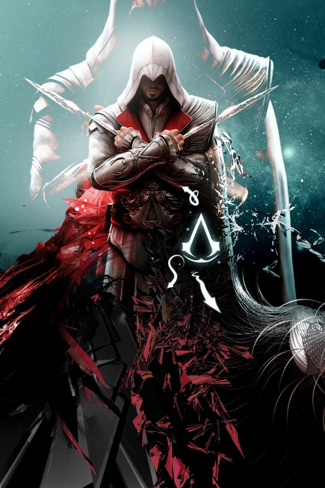 Скачати мобільні шпалери Assassin's Creed: Братство, Кредо Вбивці, Відеогра безкоштовно.