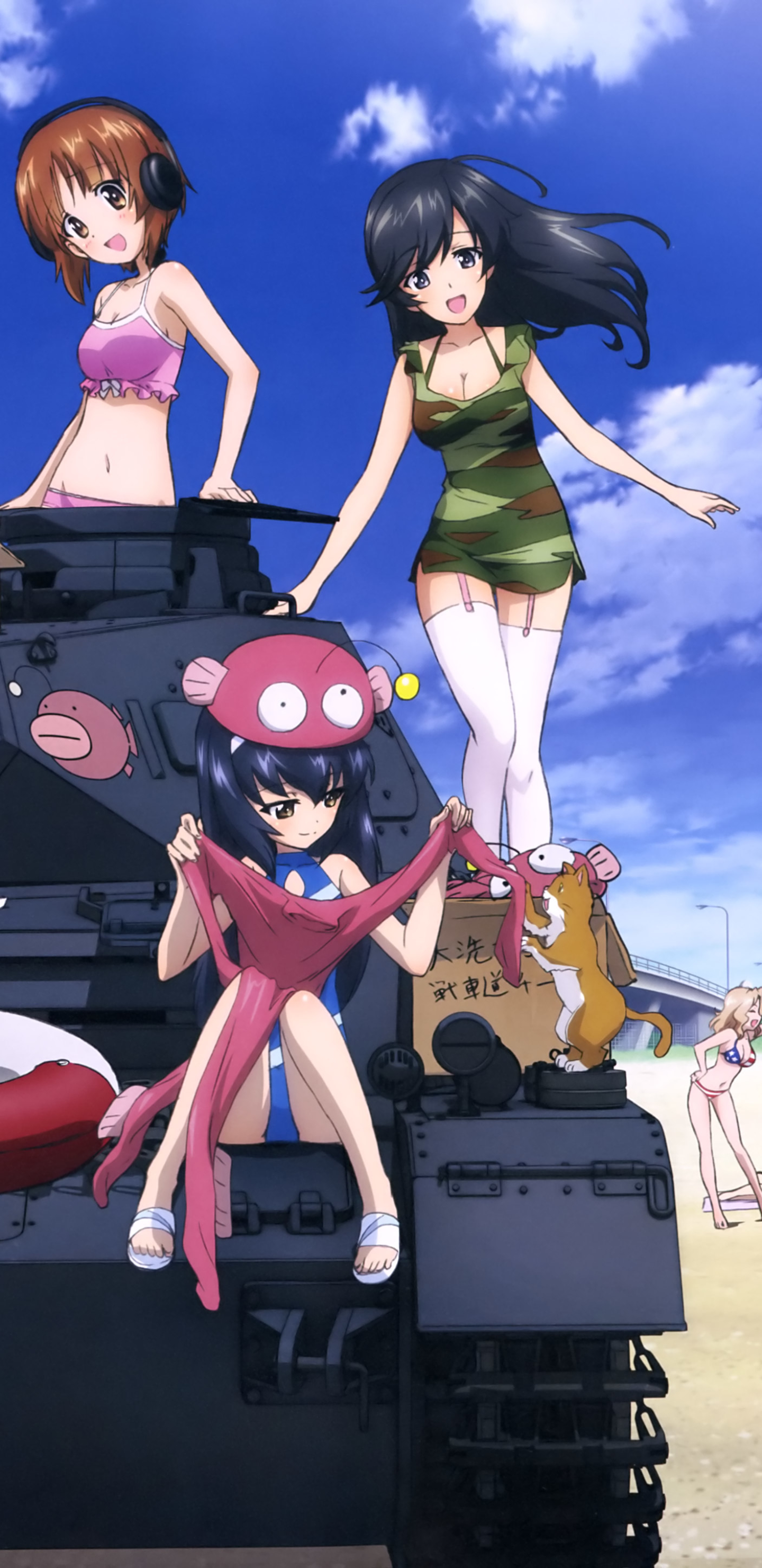 Descarga gratuita de fondo de pantalla para móvil de Animado, Girls Und Panzer.