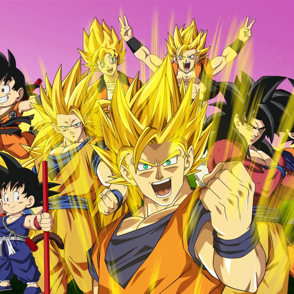 Descarga gratuita de fondo de pantalla para móvil de Dragon Ball Z, Esfera Del Dragón, Animado, Goku, Super Saiyan.