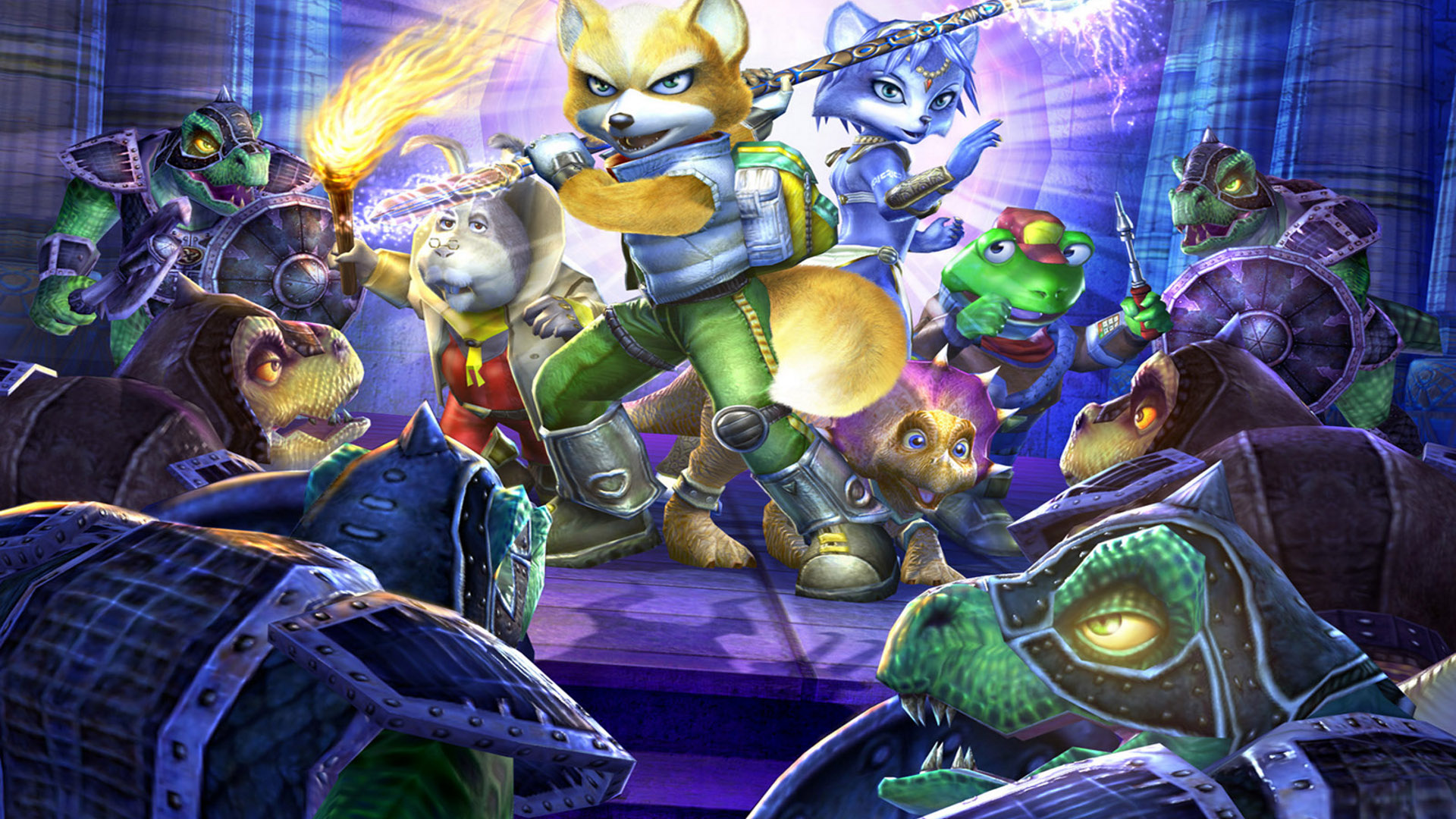 HQ Star Fox Adventures Background Images