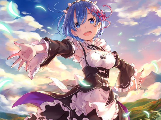 Descarga gratis la imagen Animado, Re:zero Comenzando La Vida En Otro Mundo, Rem (Re: Cero) en el escritorio de tu PC