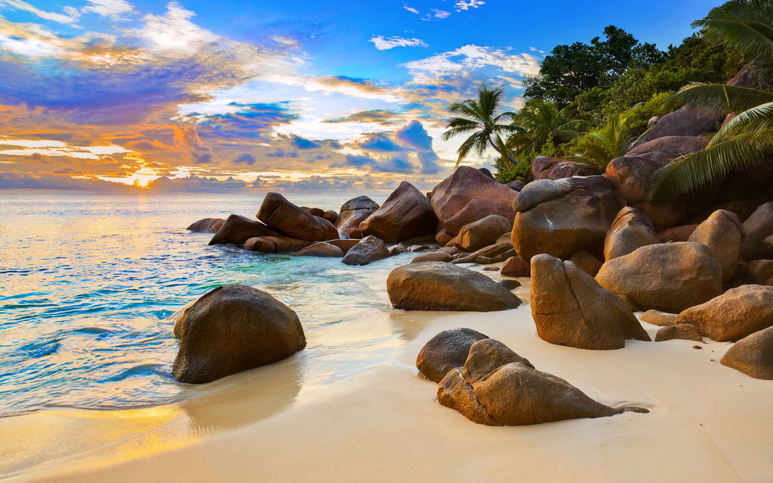 Laden Sie das Strand, Ozean, Tropisch, Seychellen, Meer, Himmel, Erde/natur-Bild kostenlos auf Ihren PC-Desktop herunter
