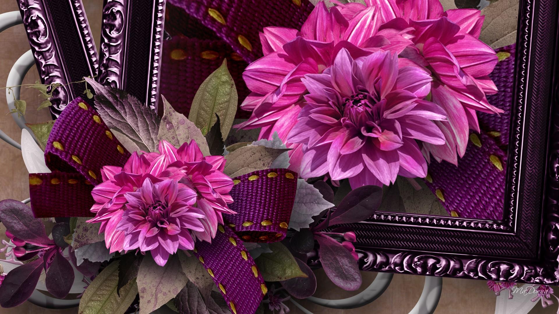Descarga gratis la imagen Flores, Flor, Artístico, Antiguo, Flor Purpura en el escritorio de tu PC