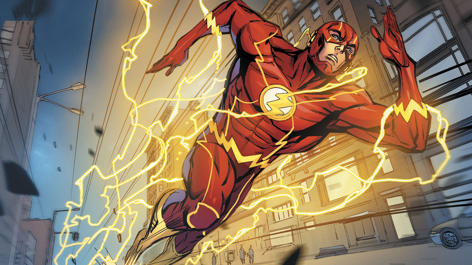 Baixe gratuitamente a imagem História Em Quadrinhos, Dc Comics, Flash na área de trabalho do seu PC