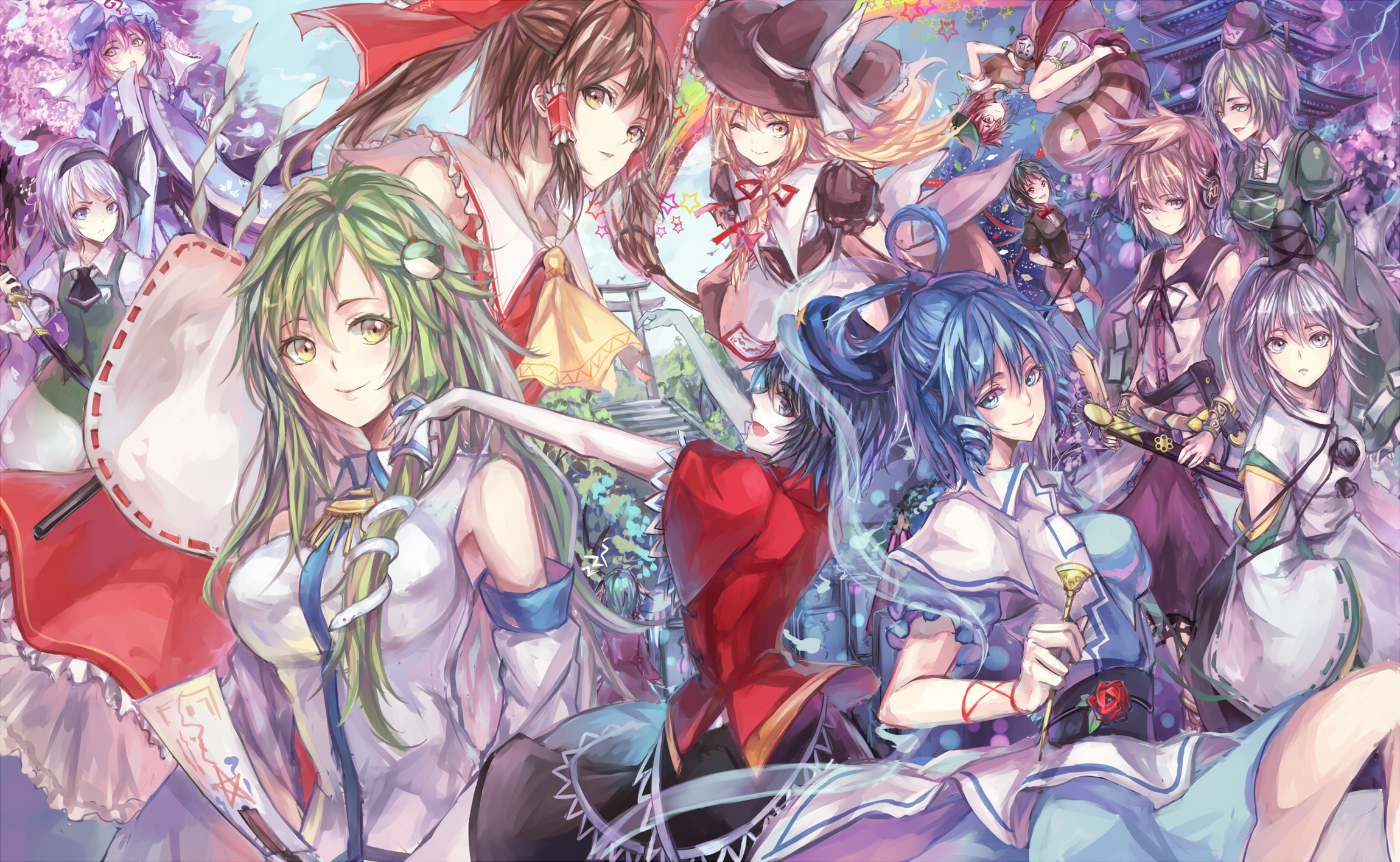 Téléchargez gratuitement l'image Animé, Touhou sur le bureau de votre PC