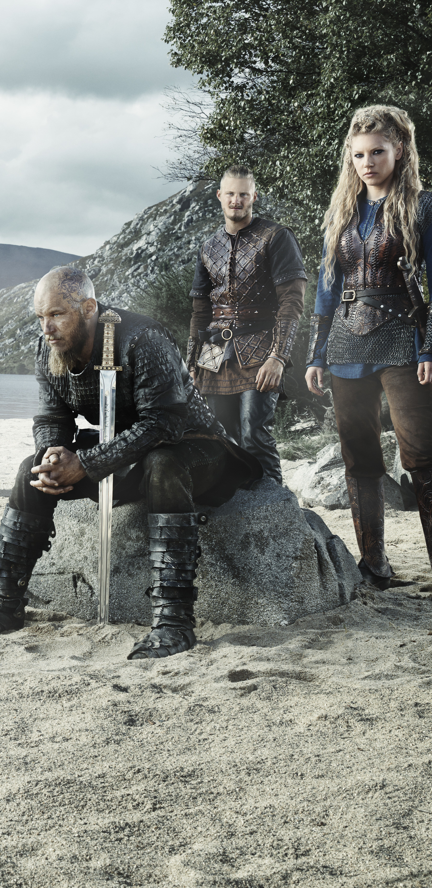 Download mobile wallpaper Warrior, Tv Show, Vikings (Tv Show), Vikings, Ragnar Lothbrok for free.