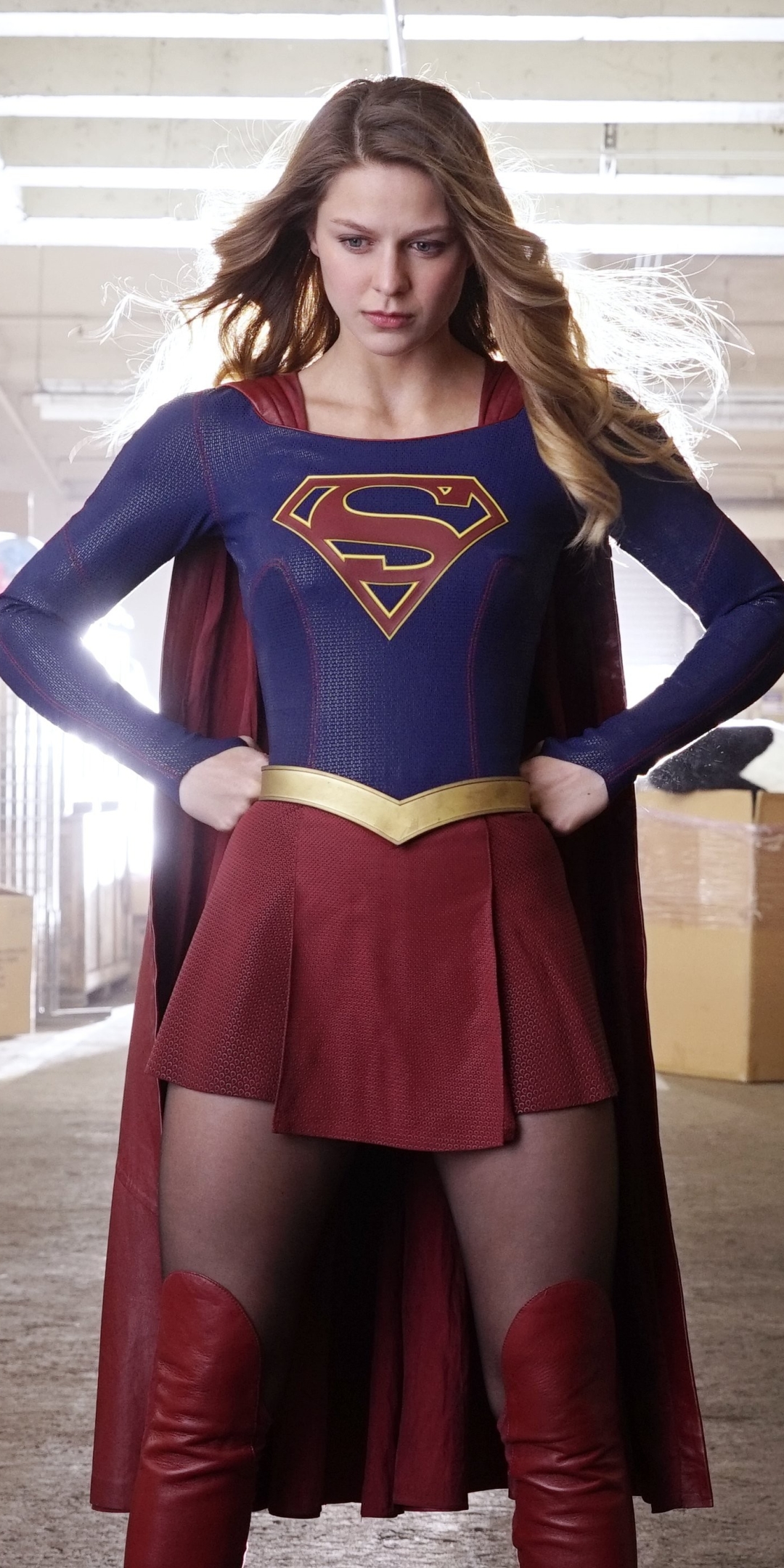 Download mobile wallpaper Superman, Tv Show, Dc Comics, Supergirl, Melissa Benoist for free.