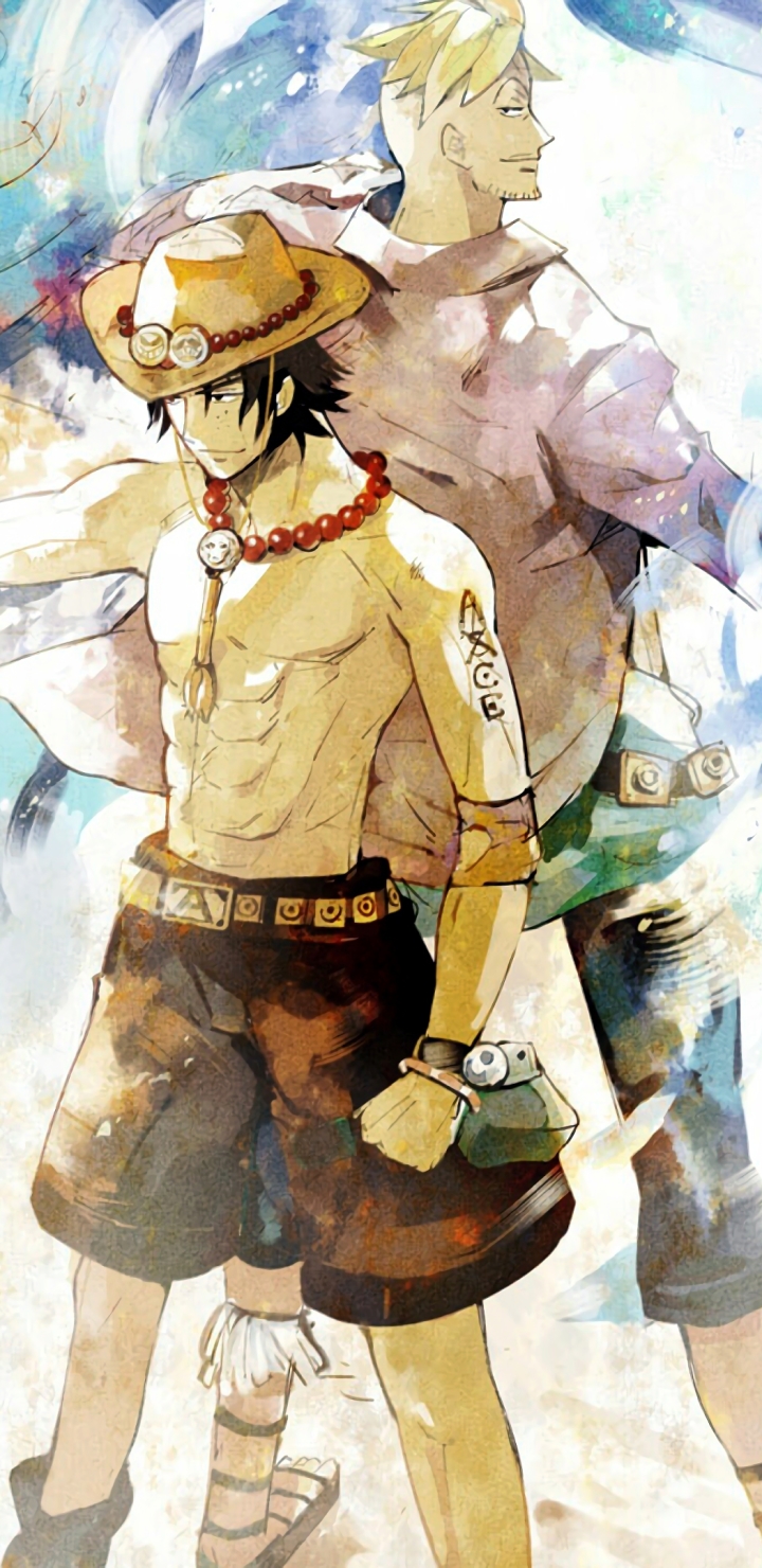 Download mobile wallpaper Anime, Pirate, Portgas D Ace, One Piece, Marco (One Piece) for free.