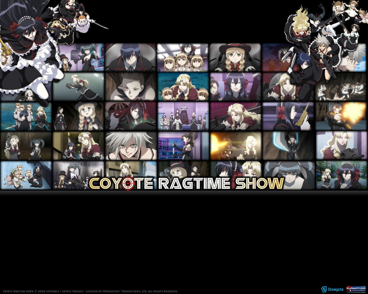 anime, coyote ragtime show