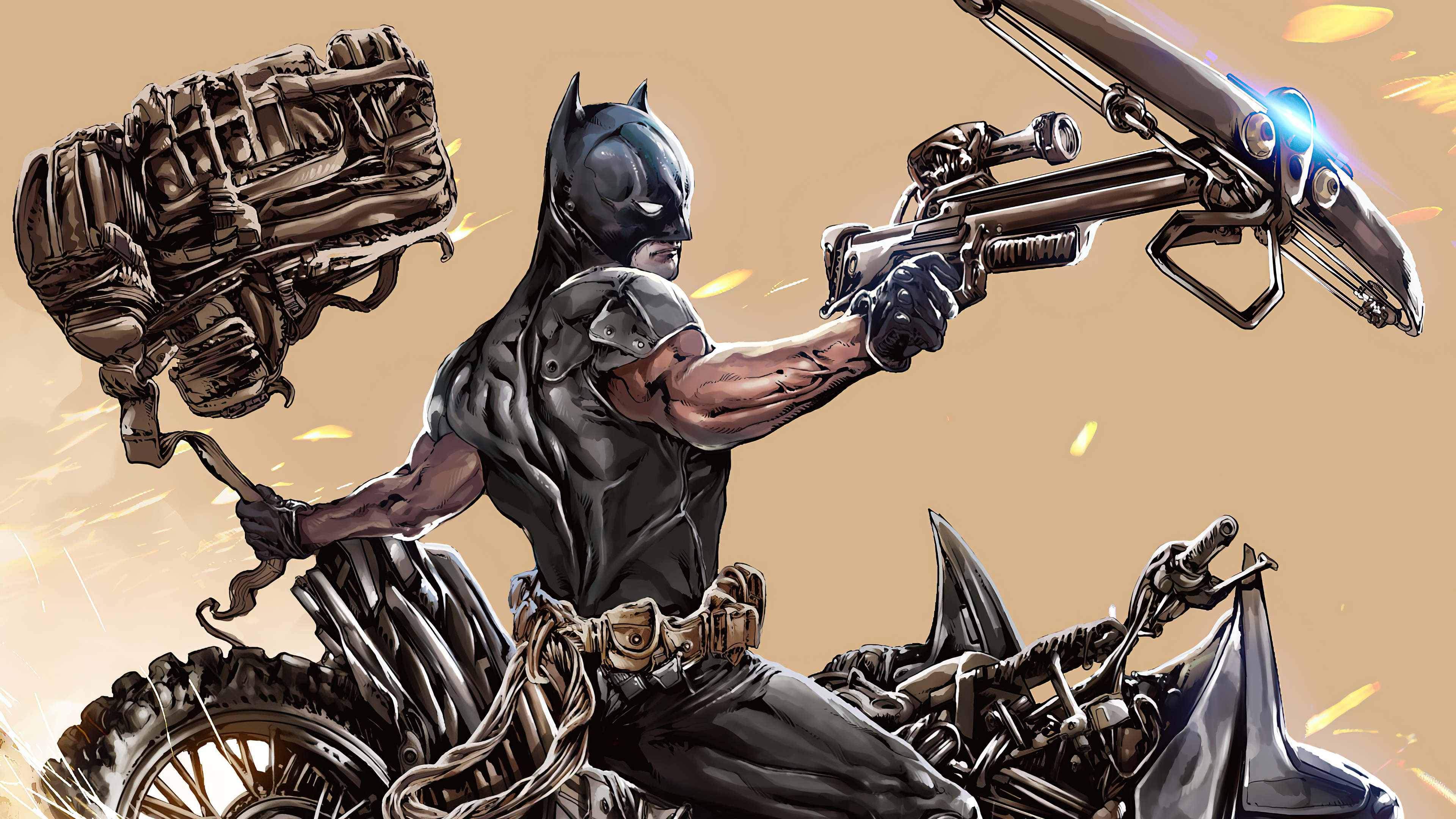 Download mobile wallpaper Batman, Crossbow, Comics, Dc Comics for free.