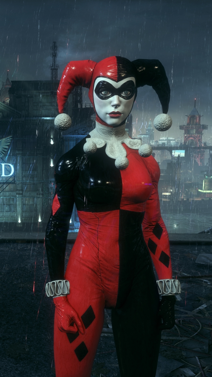 Téléchargez des papiers peints mobile Jeux Vidéo, Harley Quinn, Homme Chauve Souris, Batman: Arkham Knight gratuitement.