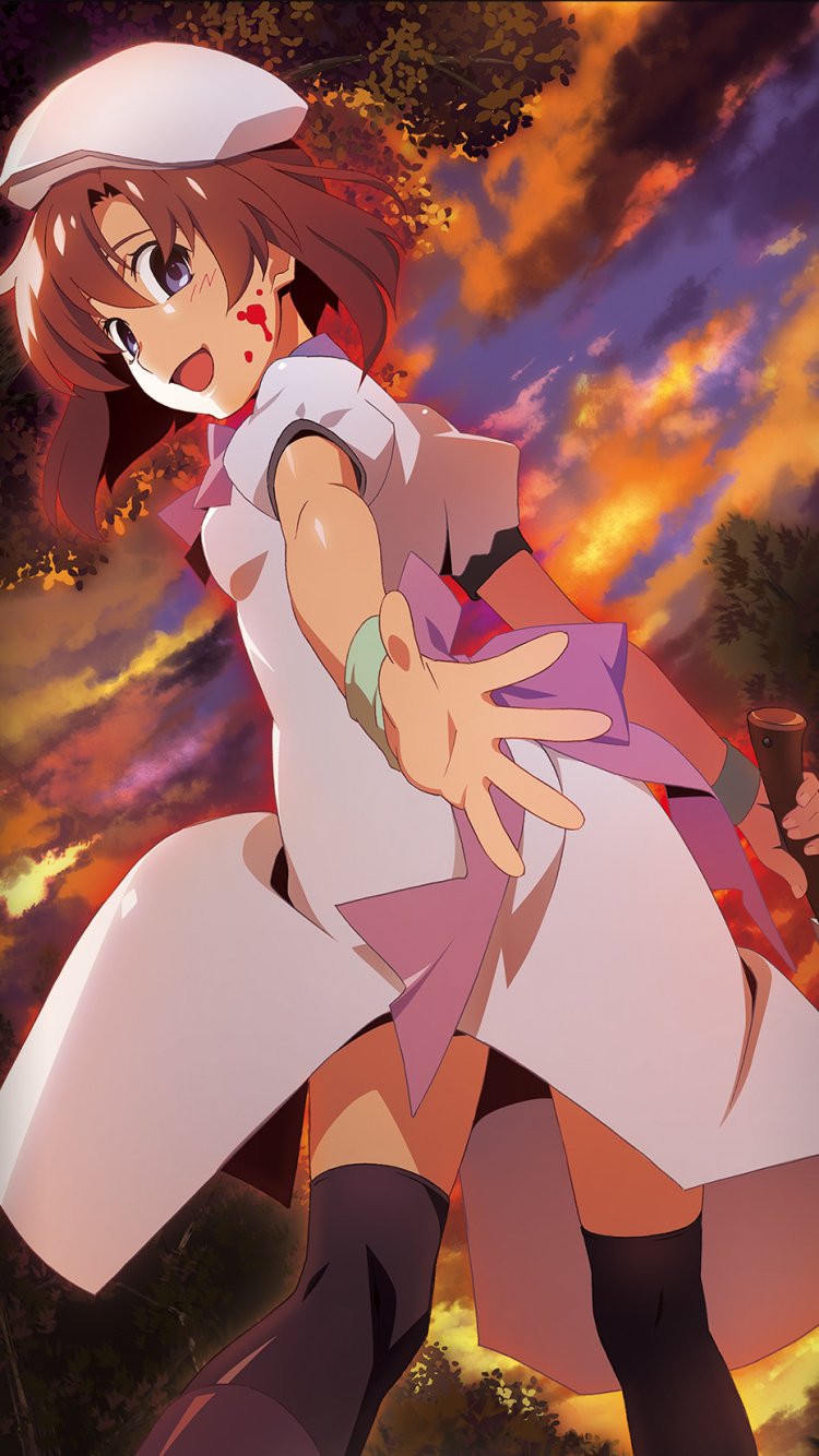 Descarga gratuita de fondo de pantalla para móvil de Animado, Rena Ryugu, Higurashi: Cuando Lloran Nuevo.