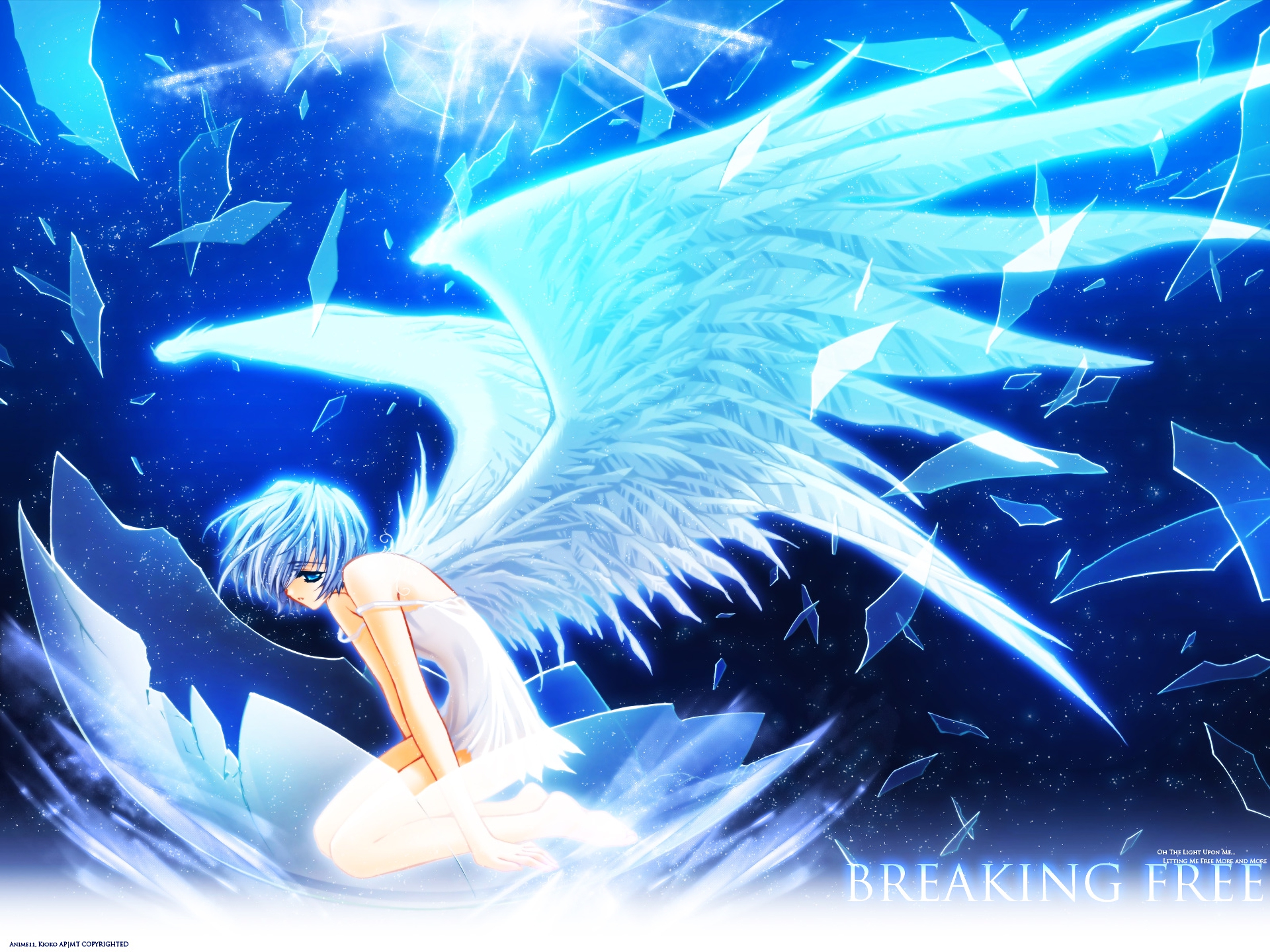 Download mobile wallpaper Angel, Anime for free.