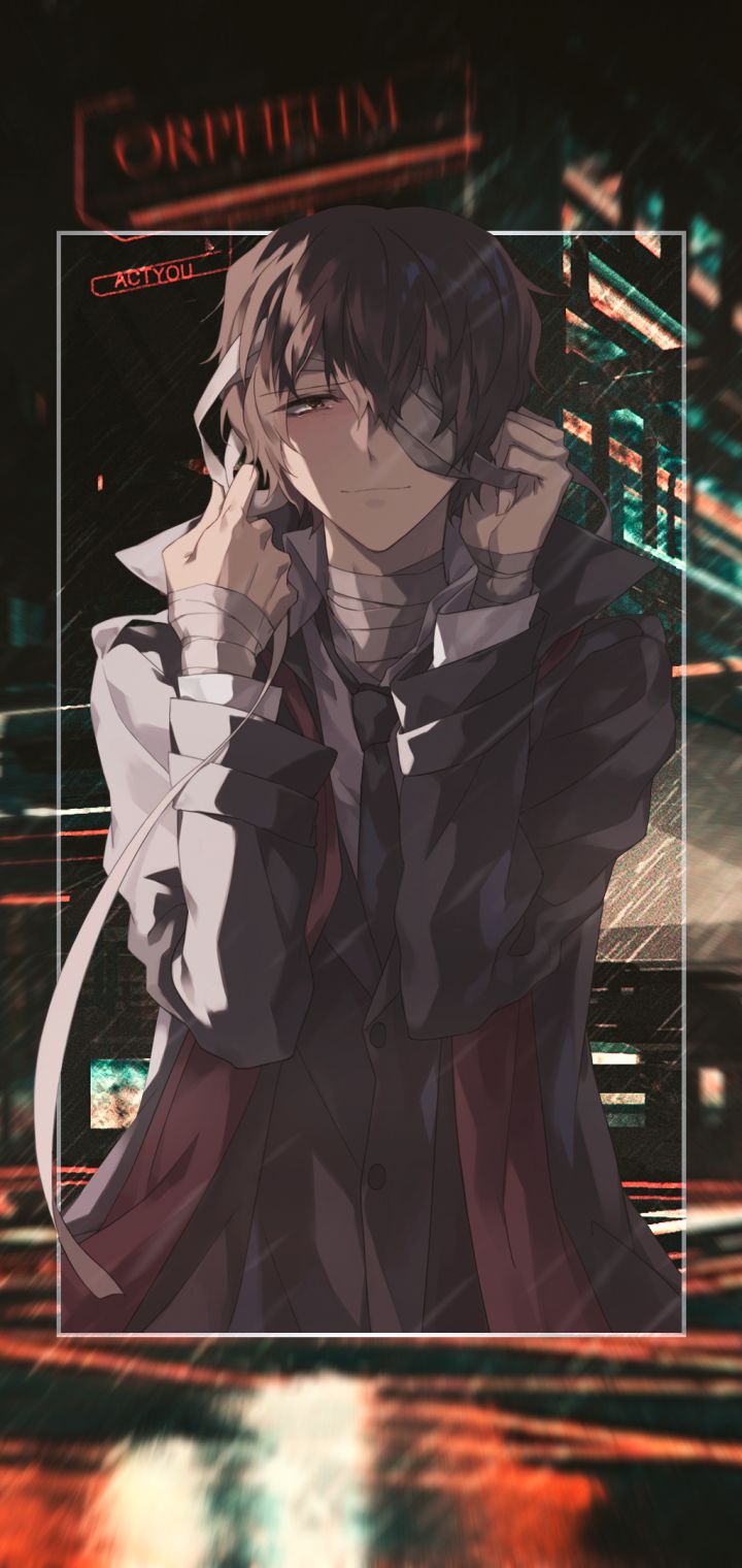 Descarga gratuita de fondo de pantalla para móvil de Animado, Osamu Dazai, Bungou Stray Dogs.