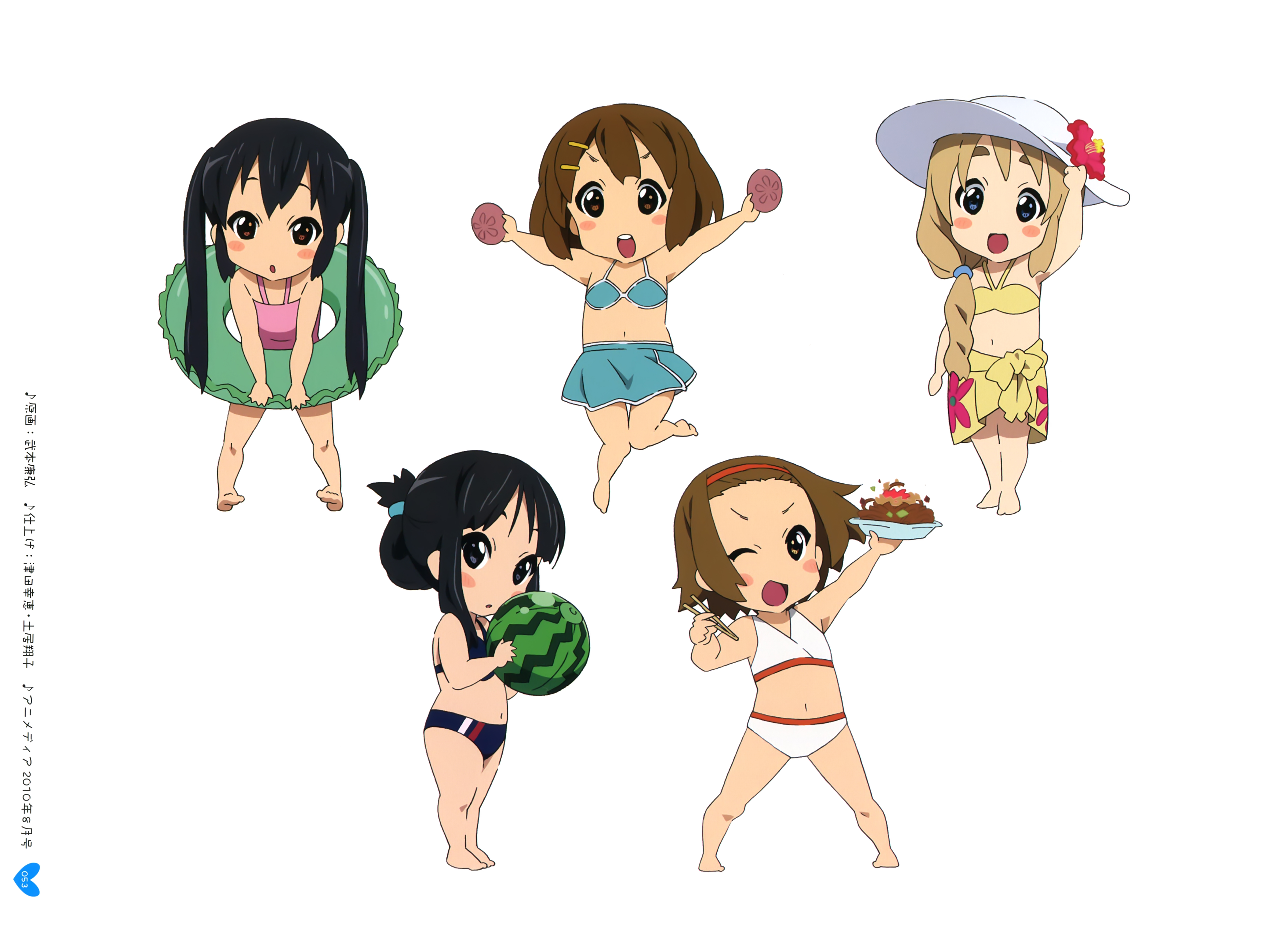 Free download wallpaper Anime, Mio Akiyama, K On!, Azusa Nakano, Ritsu Tainaka, Tsumugi Kotobuki, Yui Hirasawa on your PC desktop