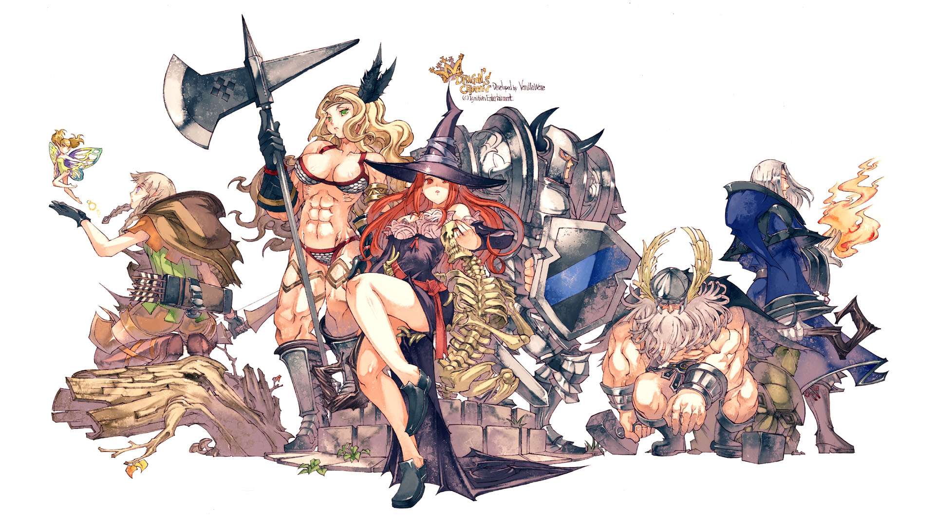 Download mobile wallpaper Video Game, Dragons Crown for free.