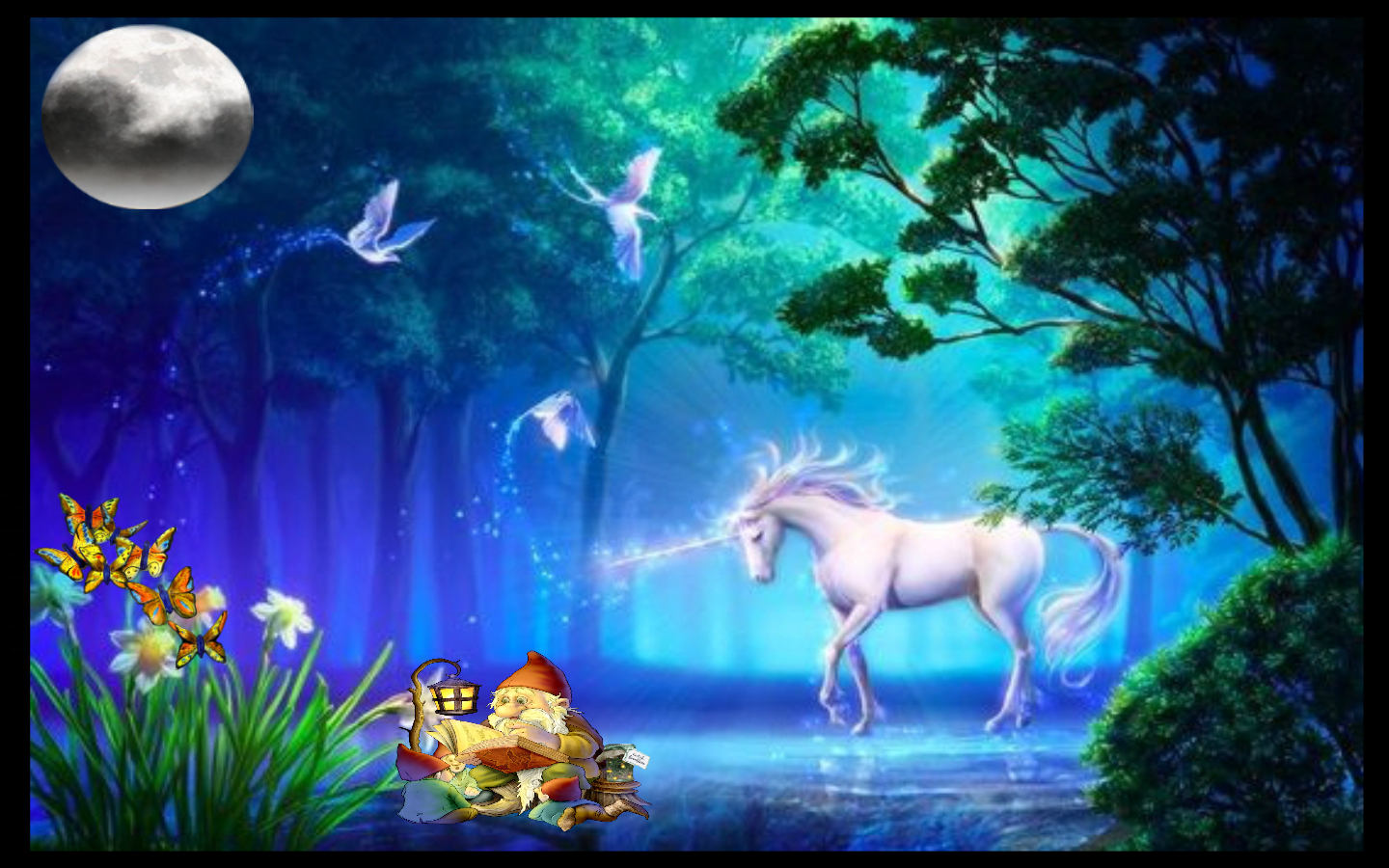 Descarga gratuita de fondo de pantalla para móvil de Animales De Fantasía, Unicornio, Fantasía.