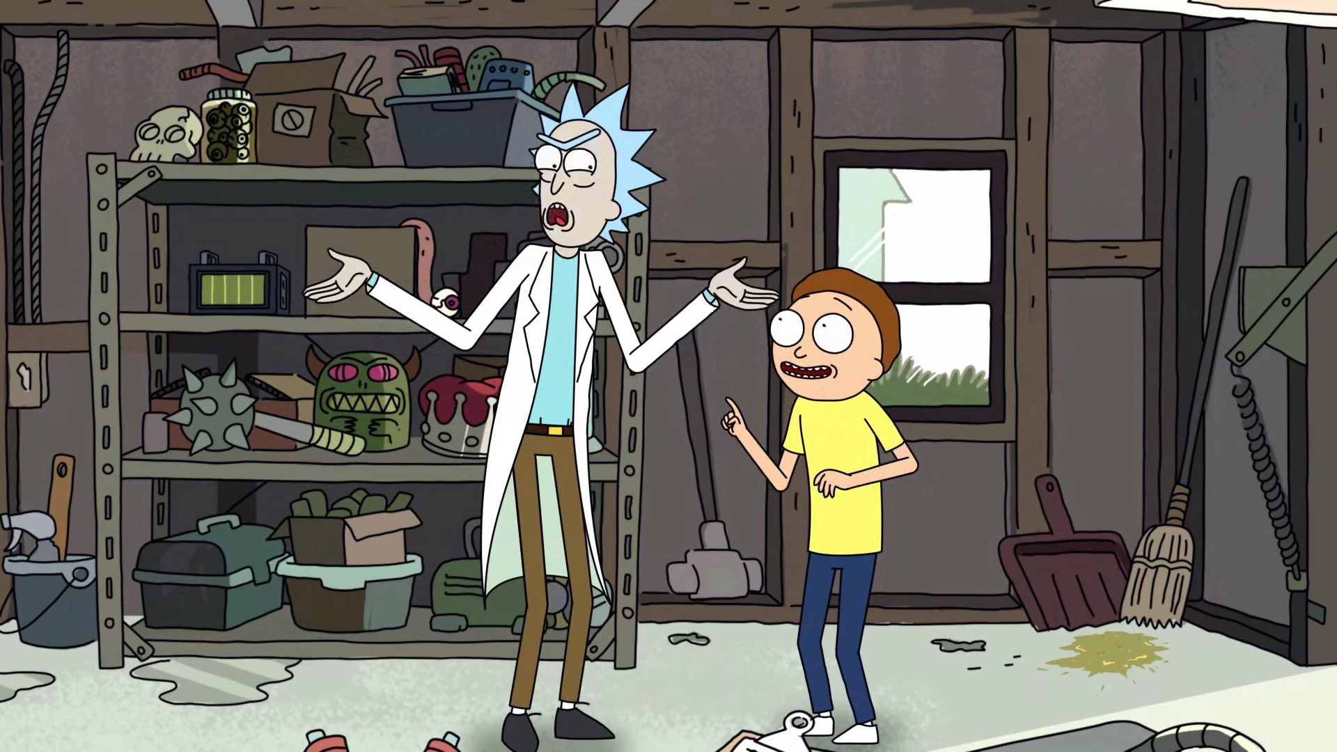 Download mobile wallpaper Tv Show, Rick Sanchez, Morty Smith, Rick And Morty for free.