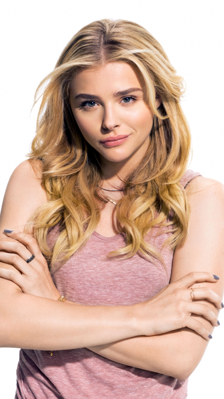 Baixar papel de parede para celular de Loiro, Celebridade, Atriz, Cabelo Loiro, Chloë Grace Moretz gratuito.