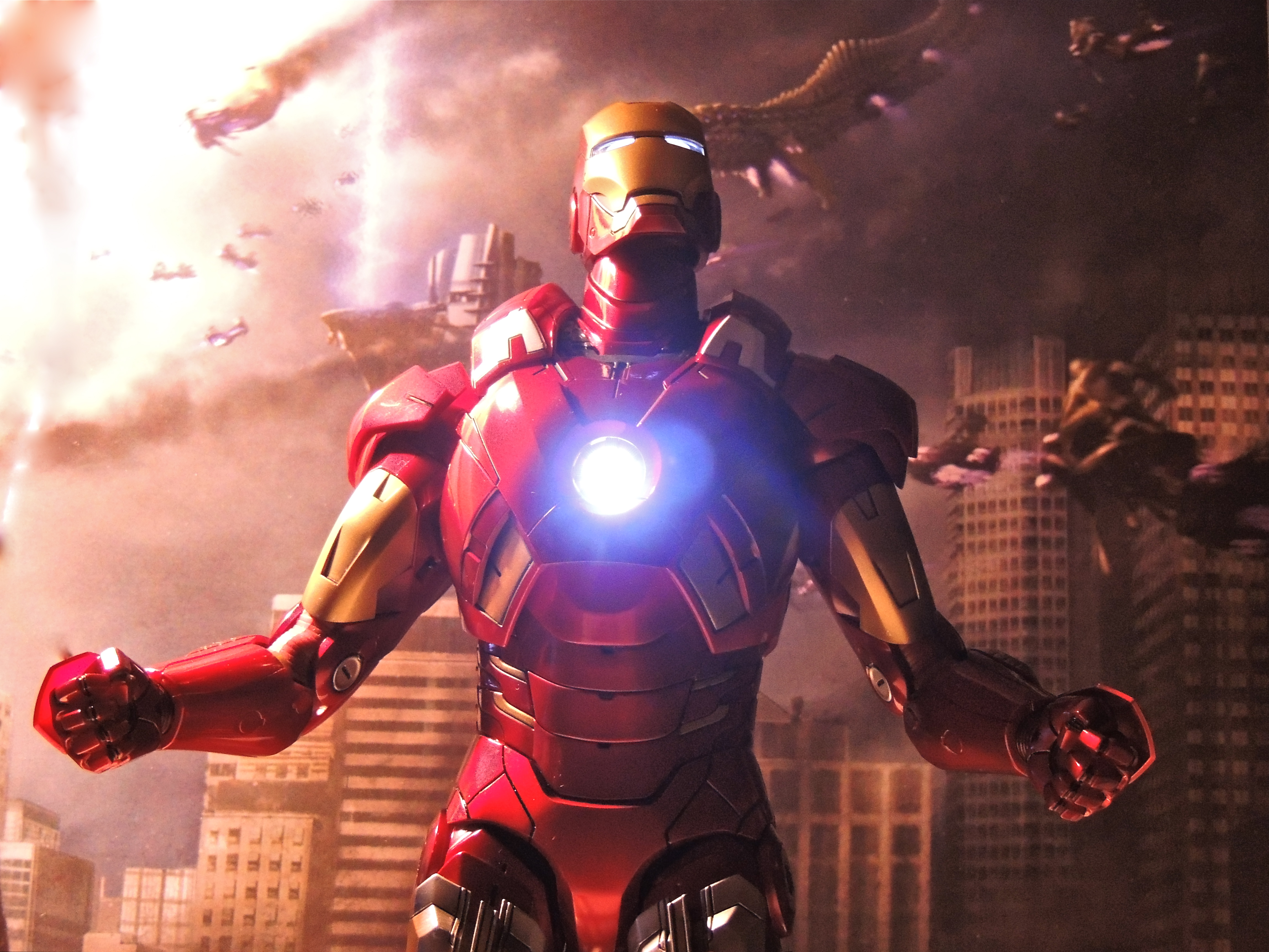 Download mobile wallpaper Iron Man, Movie, The Avengers for free.