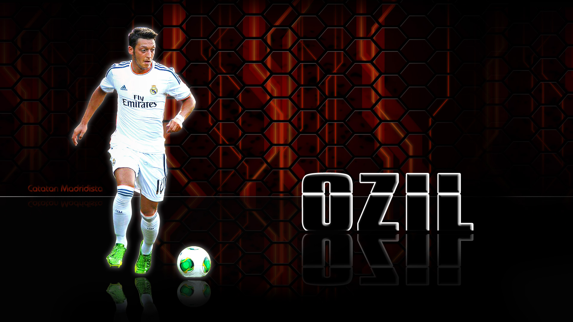 Baixar papel de parede para celular de Esportes, Futebol, Real Madrid C F, Mesut Özil gratuito.