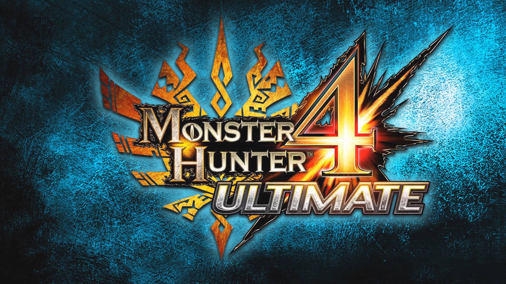 Скачати мобільні шпалери Логотип, Відеогра, Мисливець На Монстрів, Monster Hunter 4 Ultimate безкоштовно.