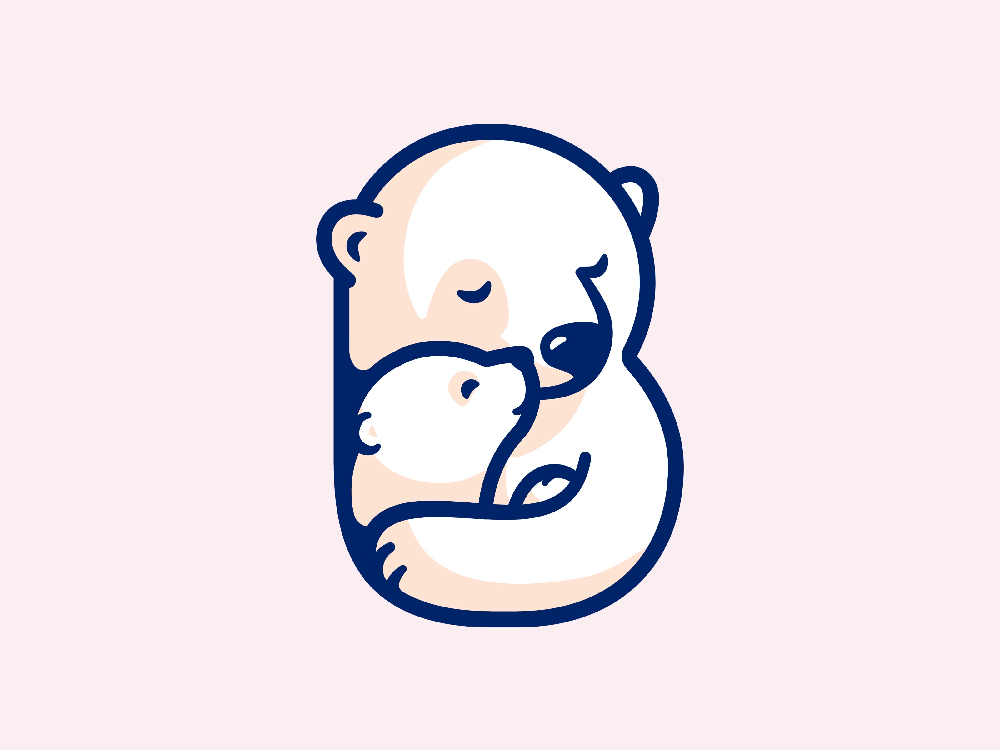 teddy bear, bear cub, vector, art, bears, embrace HD wallpaper