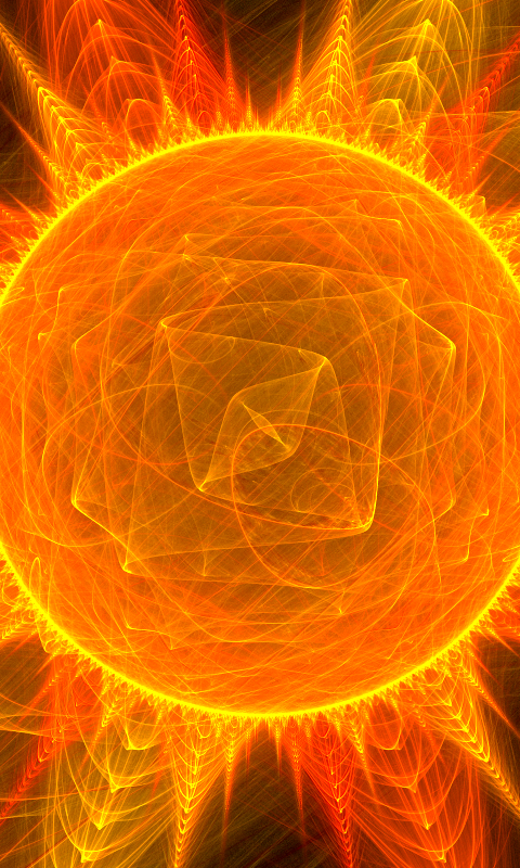 Download mobile wallpaper Abstract, Sun, Cool for free.