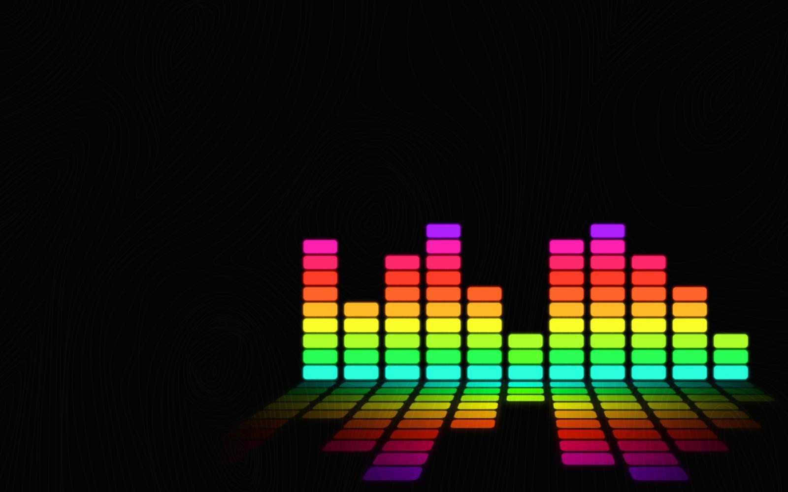 Free download wallpaper Background, Rainbow, Music on your PC desktop